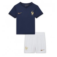 Dječji Nogometni Dres Francuska Domaci SP 2022 Kratak Rukav (+ Kratke hlače)